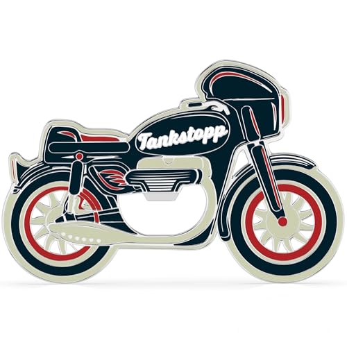 LANOLU Magnet Flaschenöffner Motorrad Tankstopp