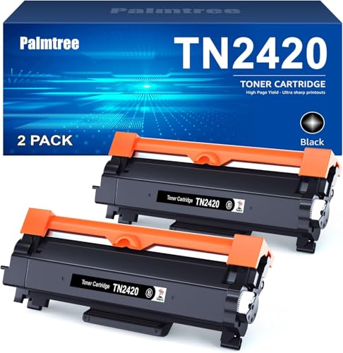 TN2420 Kompatibel für Brother MFC-L2710DW Toner Brother MFC L2710DW Toner Brother HL-l2350DW Toner Brother DCP-l2530DW Brother TN 2420 TN2410 TN2420 Toner Brother MFC L2710DN HL-L2310D (2 Schwarz)