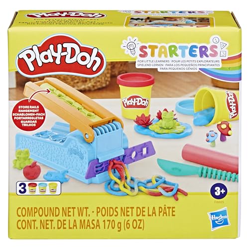 Play-Doh Knetwerk Starter-Set für Kinder zum Kneten und Spielen