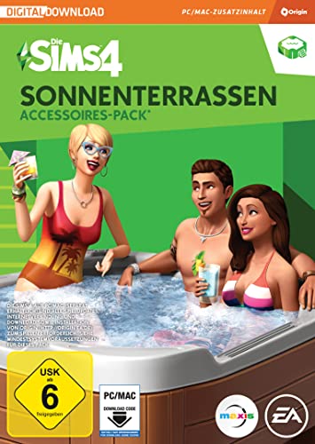 Die Sims 4 Sonnenterrassen (SP2) Accessoires-Pack PCWin-DLC |PC Download Origin Code |Deutsch