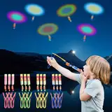 LED Leuchtspielzeug Partyartikel 12 Stück Fliegendes Spielzeug Party Set Propeller Spielzeug Kinder Schleuder Spielzeug Helikopter Fliegen Spielzeug für Outdoor Spiele Mitgebsel Kindergeburtstag