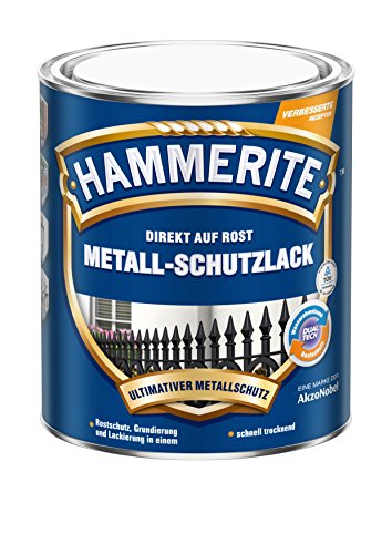 HAMMERITE METALLSCHUTZLACK GLÄNZEND SILBER 250 ML