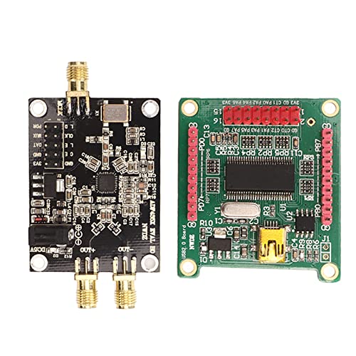 ANKROYU Entwicklungsplatine, PCB-Signalquellen-Steuerplatine, Entwicklungsplatinenmodul, Entwicklungsplatinen-Set für präzise Frequenzsteuerung