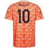 Euro 88 Trikot Gullit - Niederlande - Orange - Kinder und Erwachsene - Jungen - Fußball Trikot - Fussball Geschenke - Sport t Shirt - Sportbekleidung - Größe L