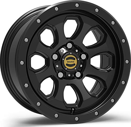 WARN 106685 Epic Wheels, passend für: Jeep Wrangler JL, JK und Gladiator JT - Moonsault, Schwarz