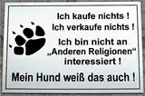 Gravola Warnschild Achtung Hund, Schild Hundeschild neu lustiges Schild