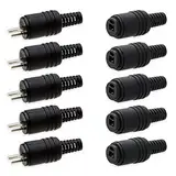 Lautsprecher Set Din 2-pol. Boxenstecker 5X LS-Stecker 5X LS-Buchsen Audio Adapter Schraubbar