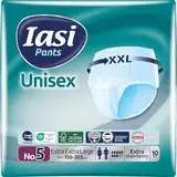 IASI Unisex-Pants mit hohem Schutz, 10 Einweghosen Größe XXL, Saugfähigkeit EXTRA, 10 Stück