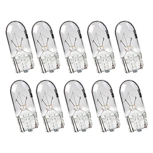 Crono W5W 12V 5Watt Standlicht Lampe Sockel 2.1x9.5d Glassockellampen 10er Set
