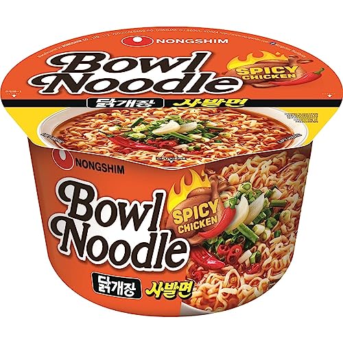 NONGSHIM - Instant Bowl Nudeln Scharf Hühn - (1 X 100 GR)