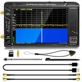 AURSINC TinySA Ultra+ ZS406 Spektrumanalysator, 2025 Aufgerüsteter 4 Zoll Handheld-Frequenzanalysator 100kHz-5,4GHz mit Speicherkarte 32GB, 2-in-1 Signalgenerator 100KHz-900MHz MF/HF/VHF/UHF Eingang