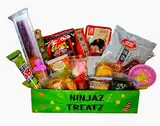 Asiatische Snackbox, 20 Verschiedene Chinesische und Taiwanesische Süßigkeiten und Snacks, Geschenkbox mit Süßen und Salzigen Spezialitäten