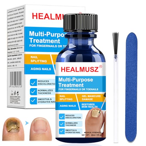 30ml Nagelaufbauserum Fußnägel Behandlung,NägelReparatur,Nagelpflege pflegend,Nail care,Nail Repair,Stärkung Nagelhaut,Schutz & Stärkung brüchiger Nägel,mit Nagelfeile,zum schönen & gepflegte Nägeln