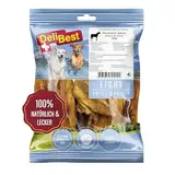 DeliBest Light Pferdesehnen I Dental Sticks I Hundesnacks getreidefrei I natürlicher Hunde Zahnsteinentferner I Kauartikel aus Pferdefleisch für Hunde I Hundezahnpflege Snack 200g