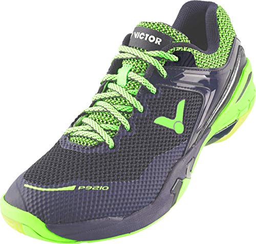 VICTOR Badmintonschuh/Squashschuh/Traininsschuh P9210 schwarz/grün - 39,5