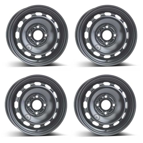 4x Alcar Stahlfelgen 4-6355 5.5Jx14 ET37,5 4x108 kompatibel mit Ford Fiesta