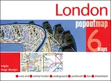 London Triple: 3 PopOut maps in one handy, pocket-size format