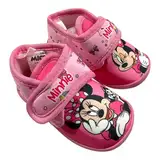 eplusm Minnie Maus Hausschuhe für Mädchen Rosa Warme Pantoffeln Freizeitschuhe Slippers ideal für Kindergarten Gr. 22-27 (Rosa, EU Schuhgrößensystem, Kleinkind, Numerisch, M, 24)