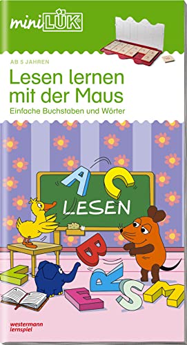 miniLÜK: Vorschule/1. Klasse - Deutsch Lesen lernen mit der Maus: Vorschule/1. Klasse - Deutsch: Einfache Buchstaben und Wörter für Vorschulkinder (miniLÜK-Übungshefte: Vorschule)