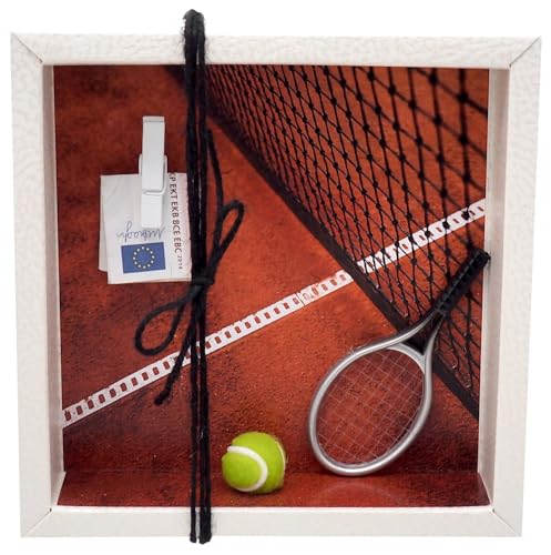 ZauberDeko Geldgeschenk Verpackung Tennis Tennisausrüstung Gutschein Geburtstag Geschenkverpackung
