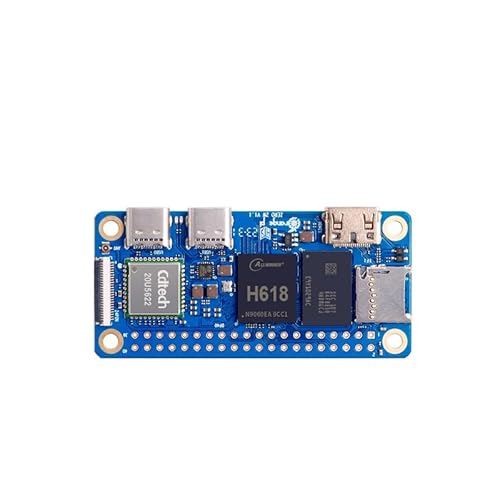 Orange Pi Zero 2W 4GB LPDDR4 Allwinner H618 Quad-Core Cortex-A53 Single Board Computer mit 16MB SPI Flash, unterstützt WiFi und BT5.0, Development Board Run Android 12 TV/Debian/Ubuntu (Zero 2W 4G)