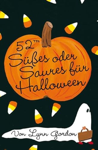 52 Süsses oder Saures für Halloween. Packung mit 52 Karten