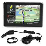 GPS-Navigation, Auto-GPS-Navigator, universeller 5-Zoll-Touchscreen Auto-Navigator GPS-Navigation DDR256M 8G MP3 FM