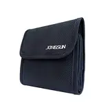 JONGSUN Kameraobjektiv Filtertasche, Objektivfiltertasche 4 Taschen Professionelle Kamera Filters Gürteltasche für Filter bis zu 86mm ND UV CPL Filter