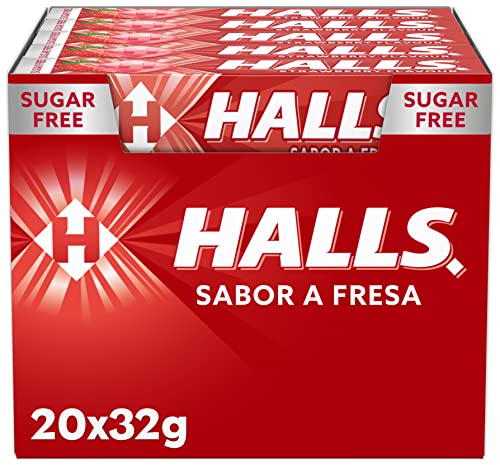 Halls Vita C Erdbeere ohne Zucker 20 U