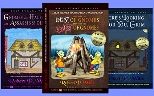 BOX SET - Books 1-3 of the Tales From a Second Hand Wand Shop series: 330K words spread across 750+ pages full of Magic, Mischief, and Mayhem! (Complete ... Hand Wand Shop Book 1) (English Edition)