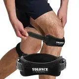 2 Stück Patellasehnen Knee Strap, Verstellbare Bandage Knie, Patella Kniebandage für Damen und Männer beim Sport, Laufen Springen Basketball Outdoor