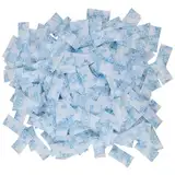 100 Packungen Silica gel,Silicagel Beutel,Silikat Beutel,Silikagel,Trockentütchen Lebensmittel,Trockenmittel für Lebensmittel,zur die Täglichen Erfordernisse,Essen(Transparent,100×1g)