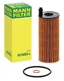 MANN-FILTER HU 6004 X Ölfilter – Ölfilter Satz mit Dichtung / Dichtungssatz – Für PKW