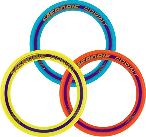 Aerobie Sprint Flying Ring Wurfring mit Durchmesser 25,4 cm, farblich Sortiert