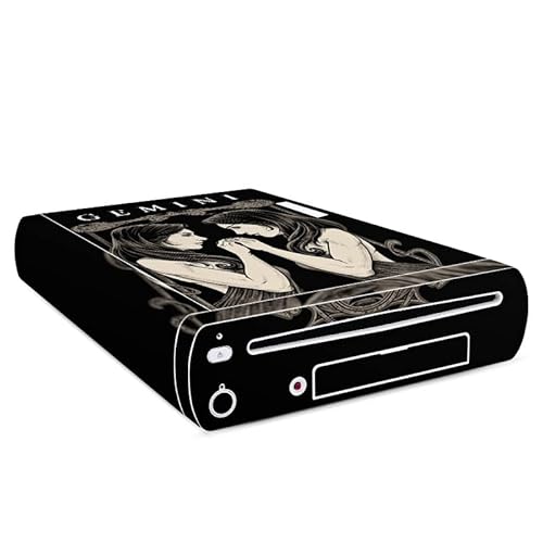 Skin kompatibel mit Nintendo Wii U Konsole Folie Sticker Gemini Sternzeichen Zwillinge