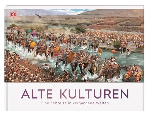 Alte Kulturen: Eine Zeitreise in vergangene Welten. Einblicke in das Leben der alten Römer, Griechen und Ägypter. Mit eindrucksvollen Panorama-Bildern in 3-D. Für Kinder ab 7 Jahren