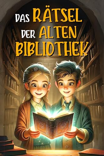 DAS RÄTSEL DER ALTEN BIBLIOTHEK: Das verhexte Buch und die unglaubliche Reise durch die Zeit. Ein Abenteuerbuch mit Fantasy-Twist | Buch für Kinder von 8 bis 12 Jahren