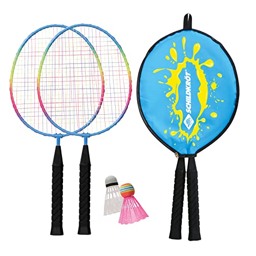 Schildkröt Unisex Jugend Federball-sæt Junior, 970907 Schildkr t Kinder Federball Set Junior 2 verk rzte Schl ger 45 5 cm Federb lle in 3 4 H ll, Federball Set Junior, 970907, Junior EU