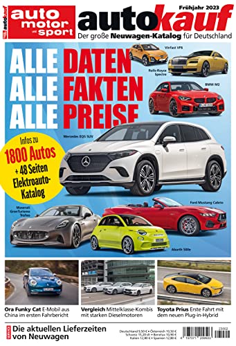 autokauf 02/2023 Frühjahr: Der große Neuwagen-Katalog für Deutschland