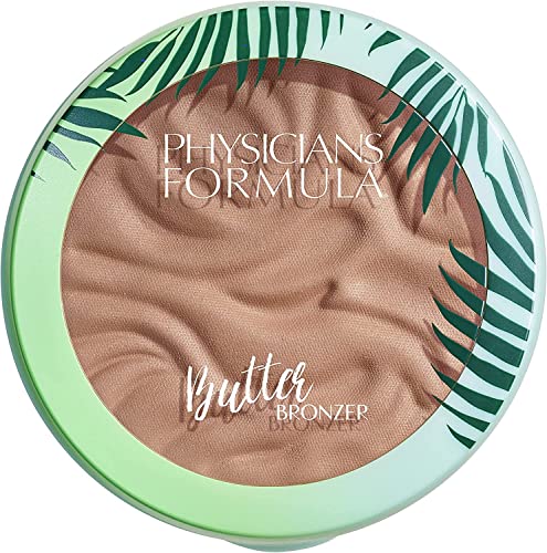 Physicians Formula, Murumuru Butter Bronzer, Neu Bronzer für das Gesicht auf Murumuru-Butter Basis mit Highlighter-Effekt mit Schwamm-Applikator - Bronzer