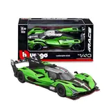 Bburago - Lamborghini SC63 LMDh - Realistisches Automodell im Maßstab 1:43, Diecast Replica mit offizieller Lamborghini Lizenz, empfohlenes Alter 14+ Jahre