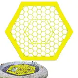 Bienenbewässerungsstation | Schwimmende Bieneninsel | Beehive Design Bienenwasser-Futterspender | Schwimmender Bienen-Insekten-Bewässerer | Schmetterlings- und Bienenbecher für durstige Bestäuber