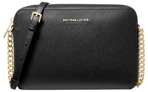 Michael Kors Damen Jet Set Large Handtasche, Schwarz (Black 001)