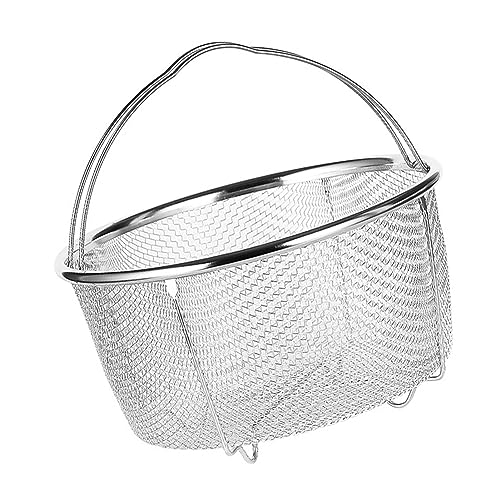 Mesh-Dampfkorb, Vielseitiger Dampfgarer-Edelstahlgriff für Restaurants (20 CM)