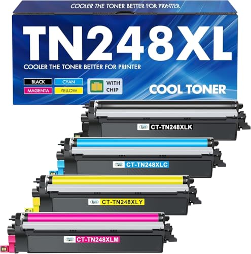 TN248 MFC-L3760CDW TN248XL TN-248XL Toner: Kompatible für MFC-L3740CDW MFC-L3740CDWE TN-248 Brother DCP-L3560CDW TN 248 248XL TN-248CMYK TN-248VAL MFC-L8390CDW HL-L3240CDW HL-L3220CWE DCP-L3520CDW