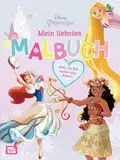 Disney Prinzessin: Mein liebstes Malbuch: Mehr als 60 traumhafte Ausmalbilder | für Kinder ab 4 Jahren (Disney Prinzessin: Komm mit ein eine zauberhafte Welt!)