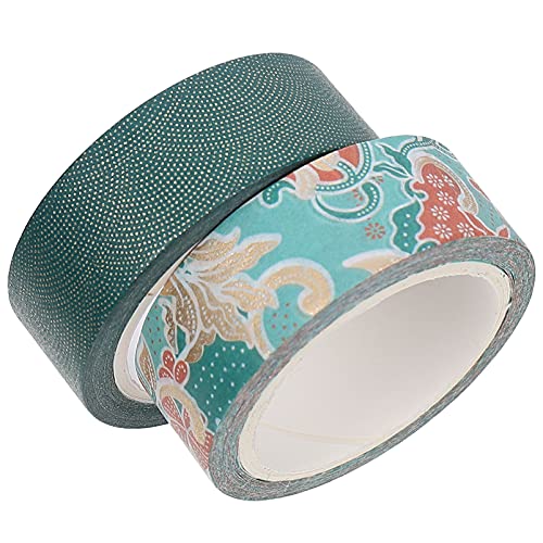 STOBOK 2 Stk Klebebandtasche Washi-tape-aufkleber Klebebandplaner Washi-klebeband Dekoratives Klebeband Washi-klebebänder Briefklebeband Fotoalbumband Tagebuchband Konto Japan Papier