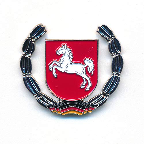 hegibaer Land Niedersachsen Wappen Hannover Brocken Deutschland Badge Pin Anstecker 0918