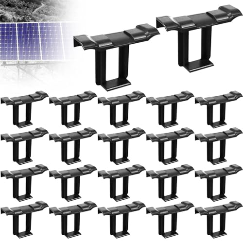 Solarpanel Wasserablauf Clips Schlammentfernungsclip 22 Stück 30 mm Entwässerung Clips PV Module Reinigung Klammer zur Ableitung Von Regenwasser Schlamm