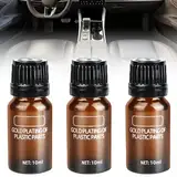 Landrain 3 Pcs Kunststoff Auffrischer, Kunststoffreiniger Auto, Kann für Reifen, Armaturenbretter Verwendet Werden 10ml